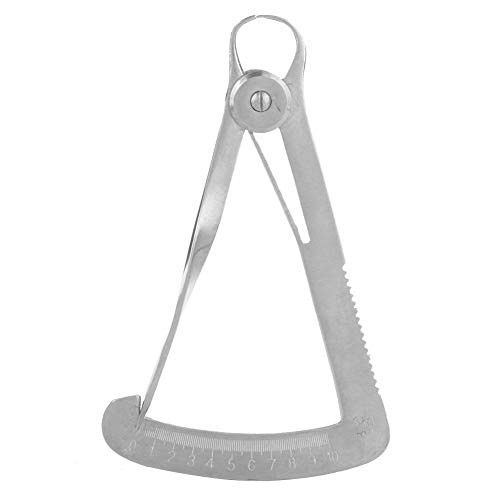 Alucy 0-10mm Inner Measure Vernier Caliper, Jewelry Measuring Size Scale Tool for Jewelry Sliding Gauge Ruler Measuring Tool, Jewelry Equipment