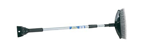 Hopkins 17311 SubZero 8" Swivel Head Extending Snowbroom with Integrated Ice Scraper