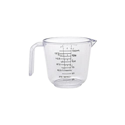 KuCharm Measuring Cup with Scale Clear Plastic Water Measure Jug Kitchen Baking Cooking Tool Measure Jug
