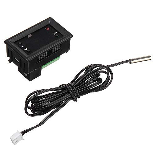 Davitu Module Board Test  and  Measuring Module - W3018 Digital Temperature Controller Miniature Embedded Digital Temperature Controller Switch 0.1? 12V/24V - -Voltage: 24V-