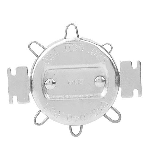 High Hardness Spark Plug Gap Opener, Metal Measuring Tool Metric Inch Spark Plug Gap Tool, Wear-resistant for Measuring Spark Plug Gap