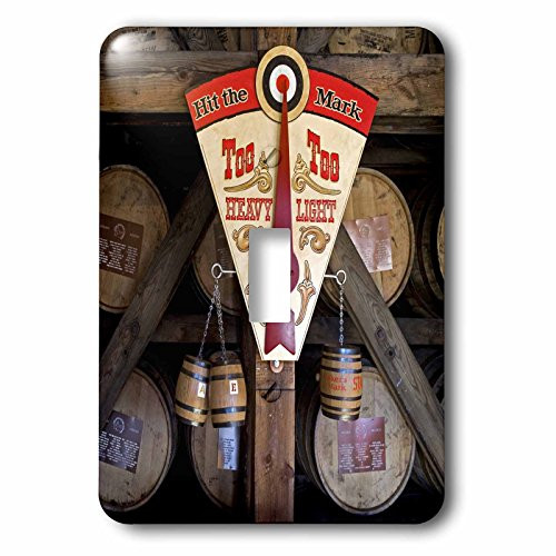3dRose lsp_90417_1 Kentucky, Makers Mark Bourbon in Wood Distillery Us18 Lno0001 Luc Novovitch Single Toggle Switch