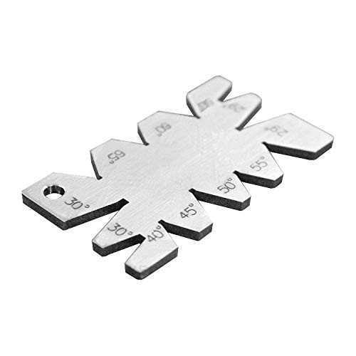 JINTOOLS Stainless Steel Screw Thread Cutting Angle Gauge Measuring Tool Measuring Tools