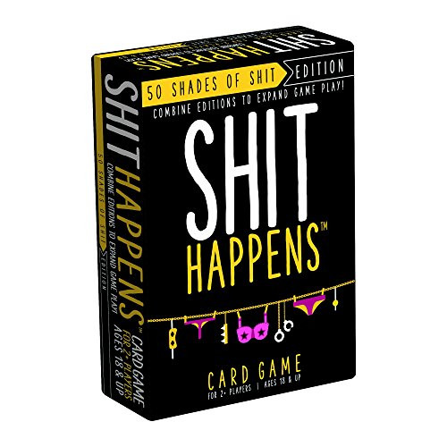 Games Adults Play Shit Happens: 50 Shades of Shit Adult Party Game
