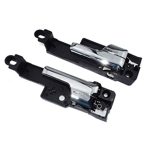 Interior Door Handle Pair Front Driver  and  Passenger Side 6E5Z5422601A 6E5Z5422600AA for Ford Fusion Lincoln MKZ Mercury Milan 2006-2011