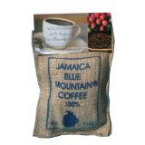 Wallenford Roasted Whole Bean 100% Jamaica Blue Mountain Coffee, 4 oz bag