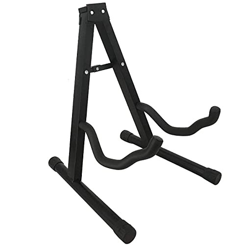 Guitar Stand A-Frame Universal for Acoustic Classical Electric Bass Guitars Floor Guitar Stand