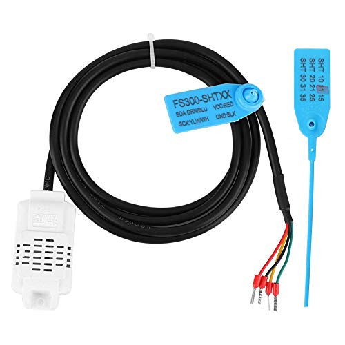 Temperature  and  Humidity Measuring Sensor Probe,High Accuracy Digital Humidity Temperature Sensor Soil Moisture Sensor Probe I2C Output-SHT11- [Christmas Gift, New Years