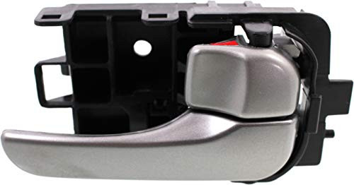 Garage-Pro Interior Front Door Handle Compatible with NISSAN SENTRA 2000-2006 RH Silver Lever --REAR-