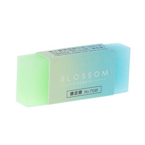 Rectangle Rubber Eraser Fro Pencil,School Office Stationery Supplies - Random Color Translucent