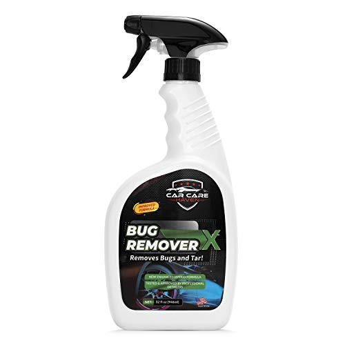 CAR CARE HAVEN Bug Remover X -32oz Sprayer--Auto Maintenance: Exterior Spot Cleaner for Cars, Bike, Truck Eliminate Dirt, RV-Tar, Goo, Road Grime, Gunk, Tree Sap, Bird Droppings, Stubborn Guts.