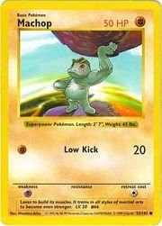 Pokemon - Machop -52/102- - Base Set