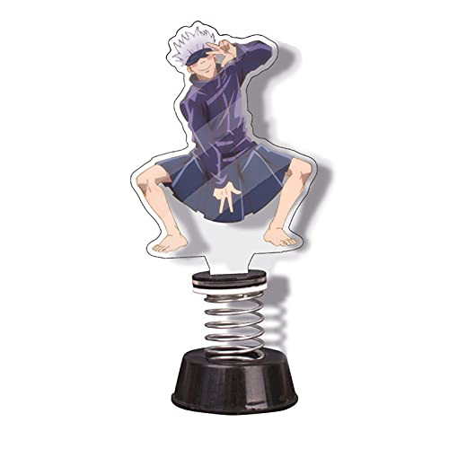 Jujutsu Kaisen Standing Figure Gojou Satoru Acrylic Action Figure Cute Anime Model Toys Desk Stand for Home Bedroom -style2-