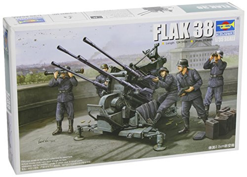 Trumpeter 1/35 German 2cm Flak 38 Gun Model Kit