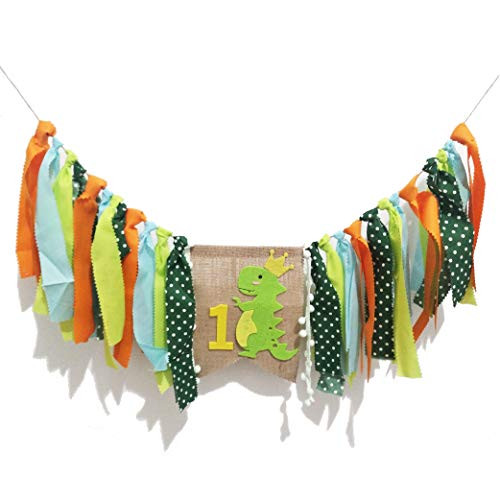 Dinosaur Party Supplies DecorationsDinosaur Highchair Banner Baby Boy 1st Birthday High Chair Bunting Garland Decoration Wall Decor for Photo Booth Props,Happy Birthday Banner -New Dinosaur Green- Dinosaur Party Supplies DecorationsDinosaur Highchair Banner Baby Boy 1st Birthday High Chair Bunting Garland Decoration Wall Decor for Photo Booth Props,Happy Birthday Banner -New Dinosaur Green-