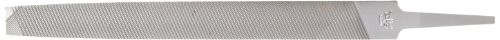 PFERD Flat Hand File for Aluminum, American Pattern, Single Cut, Rectangular, #0 Coarseness, 10" Length, 31/32" Width, 1/4" Thickness