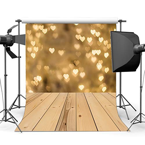 Wofawofa Valentine's Day Backdrop 3X5FT Vinyl Bokeh Sweet Hearts Backdrops Glitter Sequins Wood Floor Photography Background for Girls Room Wallpaper Bridal Shower Wedding Photo Studio Props EB248 Wofawofa Valentine's Day Backdrop 3X5FT Vinyl Bokeh Sweet Hearts Backdrops Glitter Sequins Wood Floor Photography Background for Girls Room Wallpaper Bridal Shower Wedding Photo Studio Props EB248