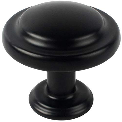 Kitchen Cabinet Knobs and Pulls Drawers Dresser Knobs Hardware Furniture Cupboards Handles -15 Pack, Matte Black-