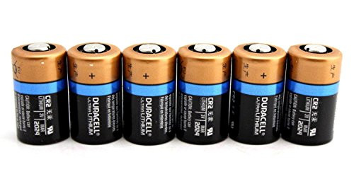 6 Duracell Ultra CR2 3v Lithium Photo Batteries DL-CR2