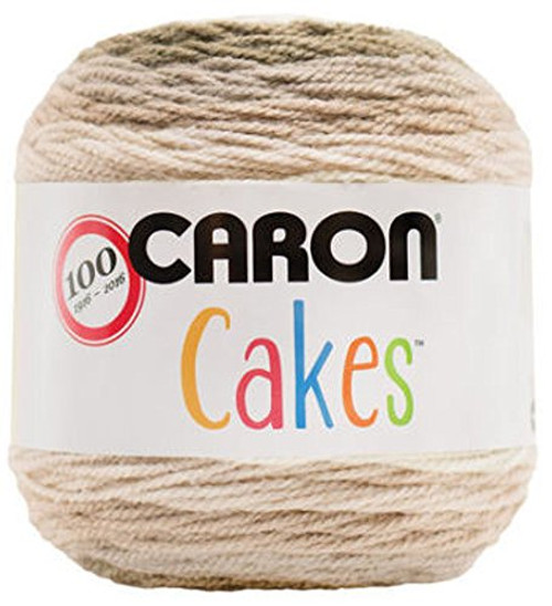 Caron Cakes Self-Striping Yarn ~ Buttercream ~ 7.1 oz. Cake by The Each