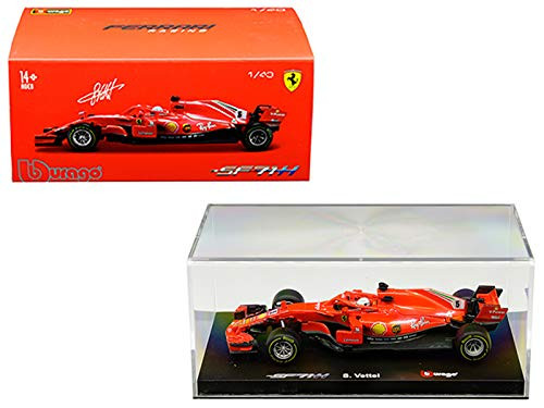 Ferrari Racing SF71H #5 Sebastian Vettel 1/43 Diecast Model Car by Bburago 36808 SV Ferrari Racing SF71H #5 Sebastian Vettel 1/43 Diecast Model Car by Bburago 36808 SV