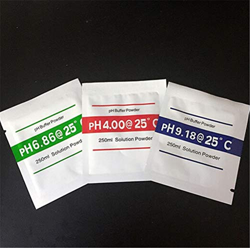 3Bags PH Buffer Solution Powder PH Test Meter Measure Calibration 4.00 6.86 9.18 Wholesale Cheap Price