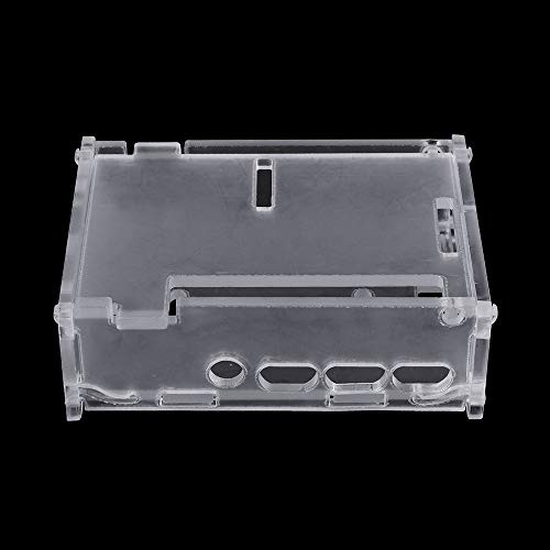 Davitu Module Board Raspberry Pi  and  Orange Pi - KEYES Tranparent Acrylic Protective Shell Holding Case for Raspberry Pi 4 Model B Only