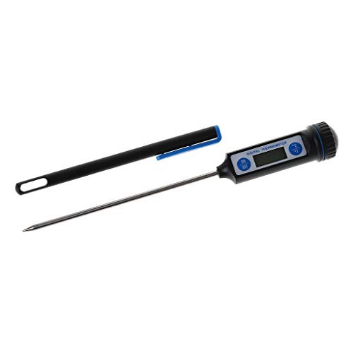 Abnana Digital Food Meat Thermometer Pen Style Thermometer Kitchen BBQ Cooking Meat Electronic Temperature Measure Probe Tool