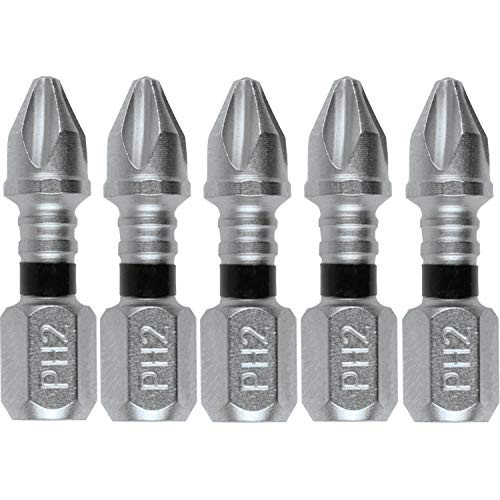 Makita E-00555 Impact XPS 2 Phillips 1" Insert Bit, 5/pk