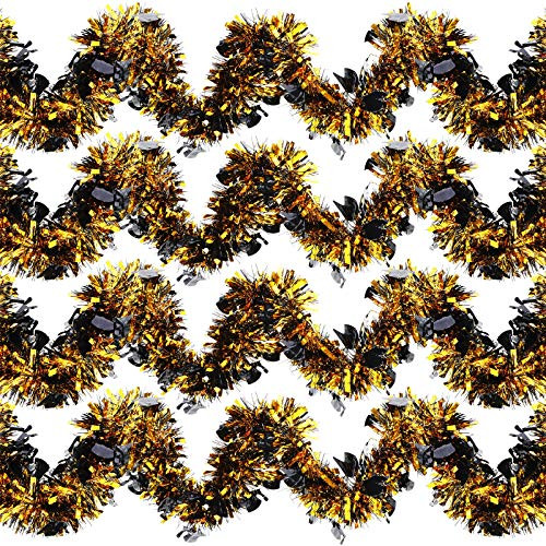 Chuangdi 6 Pieces Graduations Tinsel Garland 2021 Graduation Cap Wire Banner Graduation Party Garland Graduation Ceremony Tinsel Garland for Graduation Party Decorate