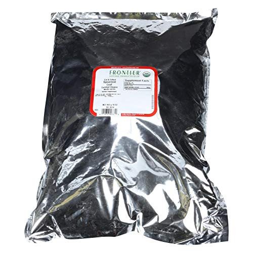 Spearmint Leaf, Cut & Sifted, Organic Frontier Natural Products 1 lbs Bulk