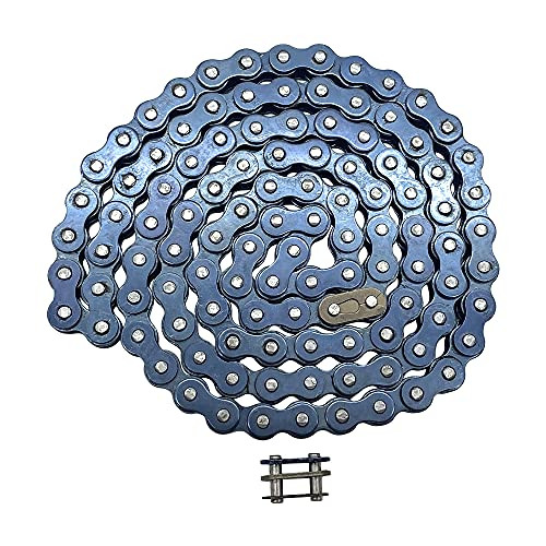 JINFANNIBI 415 Chain 110 Links 415H Heavy Duty Chain Gas Bike Chain for 49cc 60cc 66cc 80cc 2 Stroke Engine Motorized Bike