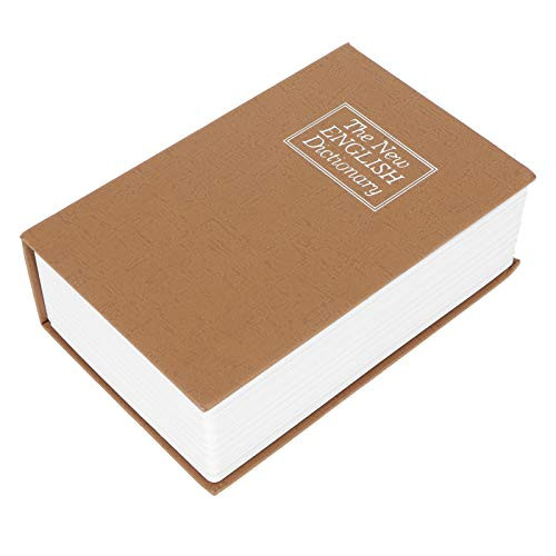 Compact Size Storage Box with Security Combination Lock Book Safe Safe Box Saving Box Documents for Saving Coins Bank Cards