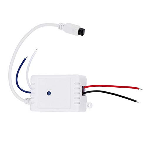 5-8M Self-Locking 1 Channel IR Infrared Remoting Switch Receiver Kit 12V Wireless Remote Controller Two Buttons for Domestic Applications