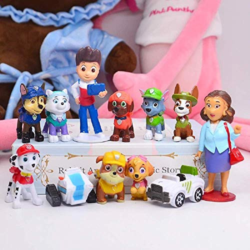 12PCS Paw Patrol Cake Topper and Cup Cake Topper, Paw Patrol Children's Birthday Shower Party cake Supplies 12PCS Paw Patrol Cake Topper and Cup Cake Topper, Paw Patrol Children's Birthday Shower Party cake Supplies