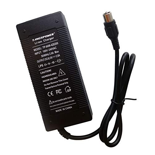 36V Charger RCA 10mm Plug Lotus Connector Output 42V 2A Electric Bike Powerboard Lithium Battery Charge Scooter (RCA Plug Connector) 36V Charger RCA 10mm Plug Lotus Connector Output 42V 2A Electric Bike Powerboard Lithium Battery Charge Scooter (RCA Plug Connector)