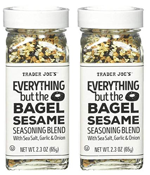 Trader Joe's Everything but the Bagel Sesame Seasoning Blend 2.3 oz -2 Pack-