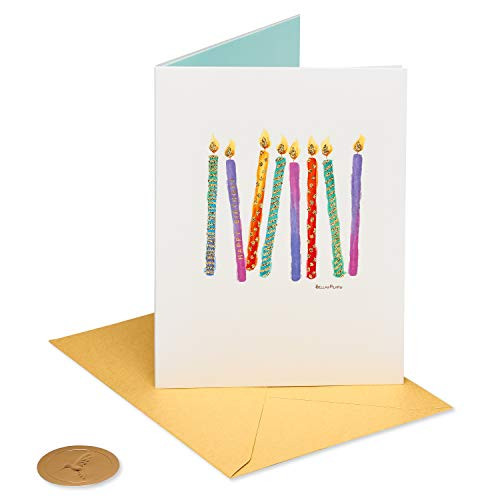 Papyrus Birthday Card - Designed by Bella Pilar -Candles-
