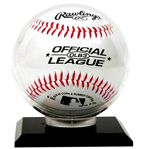 SAFTGARD SUPPLIES Acrylic Baseball Display CASE Holder
