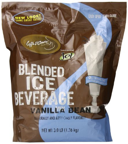 Jet Blended Ice Coffee, Vanilla Bean, 3 Pound