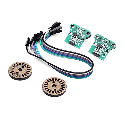 Beaster 2 Set HC-020K Double Speed Measuring Sensor Module with Photoelectric Encoders
