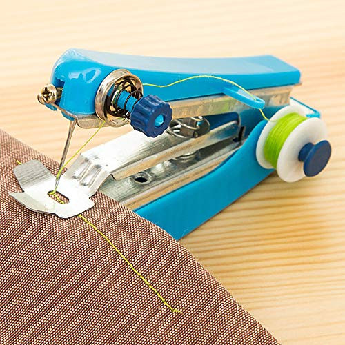 Portable Sewing Machine-Cordless Small Handy Stitch Mini Handheld Sewing Machine for Fabric Clothing Kids Cloth Pet Clothes DIY Portable Sewing Machine-Cordless Small Handy Stitch Mini Handheld Sewing Machine for Fabric Clothing Kids Cloth Pet Clothes DIY