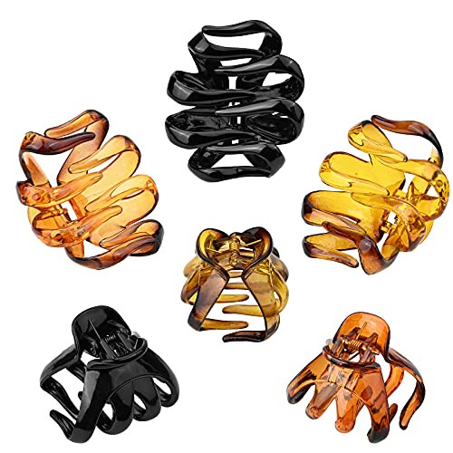 6 Pieces Claw Clips Big Claw Hair Clips for Women Non Slip Grip Octopus Clip Banana Clips Claw Hair Clip Jaw Clips for Thick Thin Hair Strong Hold Catch Barrette Ponytail Holder Accessories 6 Pieces Claw Clips Big Claw Hair Clips for Women Non Slip Grip Octopus Clip Banana Clips Claw Hair Clip Jaw Clips for Thick Thin Hair Strong Hold Catch Barrette Ponytail Holder Accessories