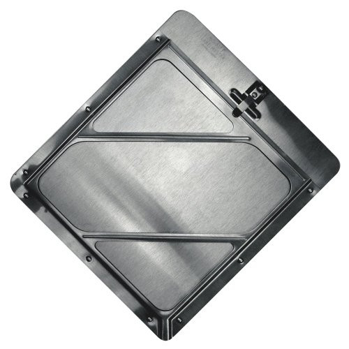 Labelmaster 80SMP97 Slidemaster Hazmat Placard Holder, Full, Brite Mill Finish