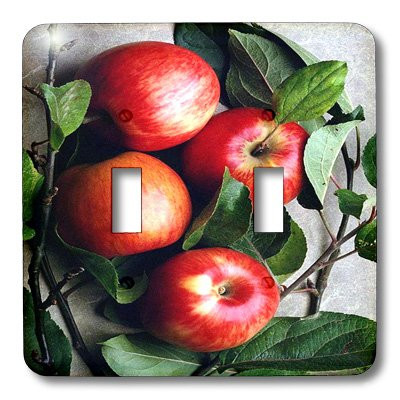 3dRose lsp_765_2 Apple Double Toggle Switch