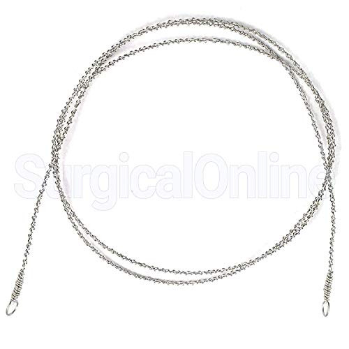 SurgicalOnline Gigli Saw Wire - Orthopedic, Veterinary, Stainless Steel Neuro Instruments -9"-