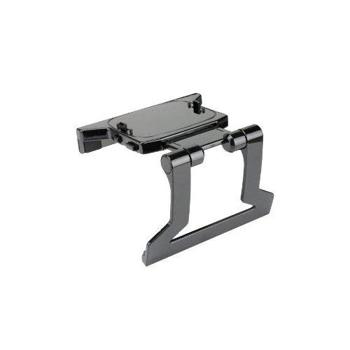 OSTENT TV Clip Mount Dock Stand Holder Compatible for Microsoft Xbox 360 Kinect Sensor Camera