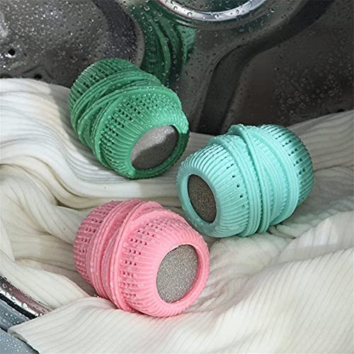 3 Pcs Reusable Laundry Cleaning Balls, Eco-Friendly Washing Balls Magic Anti-Winding Clothes Washing, Dryer Balls Washing Ball Cleaning Tools for Washing Machine Laundry 3 Pcs Reusable Laundry Cleaning Balls, Eco-Friendly Washing Balls Magic Anti-Winding Clothes Washing, Dryer Balls Washing Ball Cleaning Tools for Washing Machine Laundry