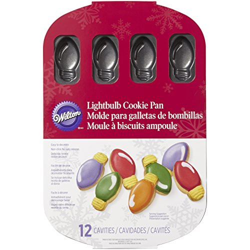Wilton 2105-1439 12-Cavity Lightbulb Cookie Pan