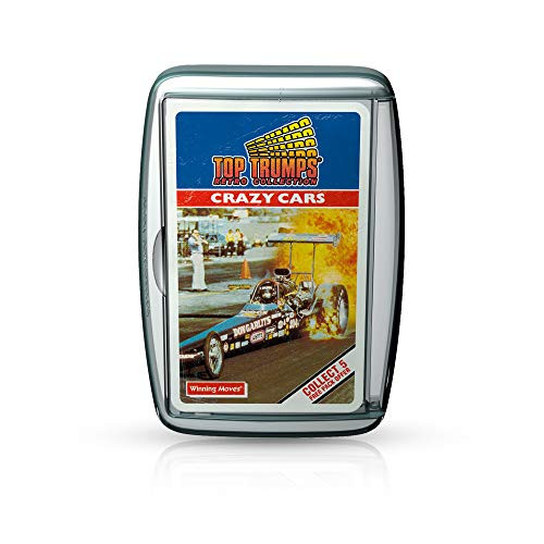 Crazy Cars Retro Top Trumps Card Game